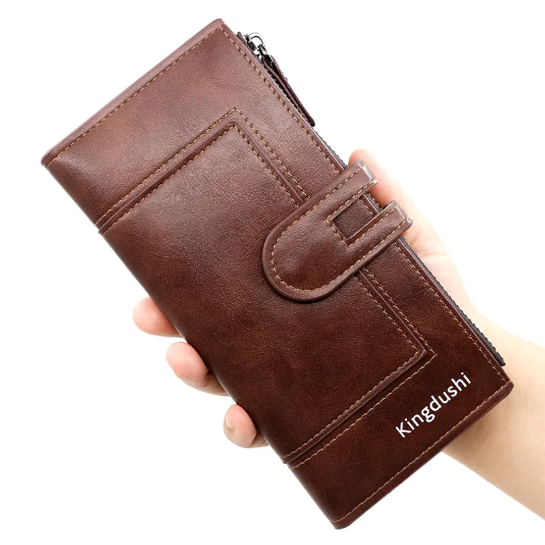 ロングレザー財布 | 実用的 & スタイリッシュ