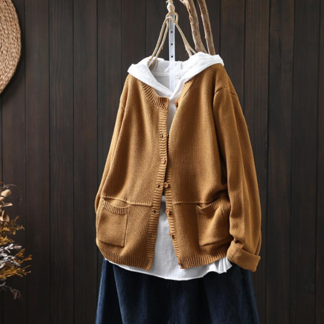 着心地の良いカシミアセーター