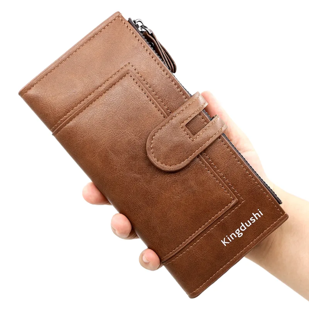 ロングレザー財布 | 実用的 & スタイリッシュ